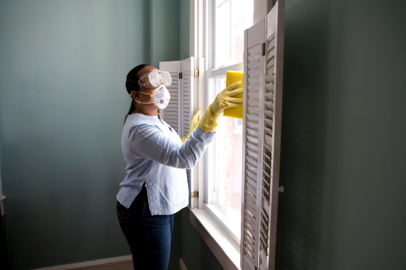 Limpieza profesional de ventanas